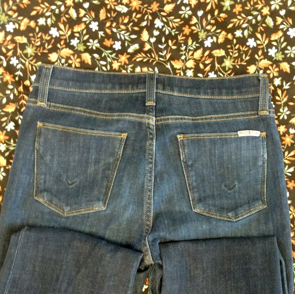 Hudson Dark Wash Flare Jeans - Picture 1 of 9